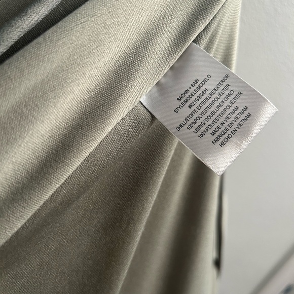 Anthropologie Wedding BHLDN SACHIN + BABI Tansy Green Wrap Gown Dress - Picture 6 of 6